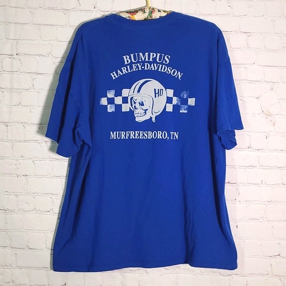 Harley-Davidson Motorcycles Bike Anatomy Graphic Print Tee Tshirt Mens Size 2XL - Picture 10 of 16